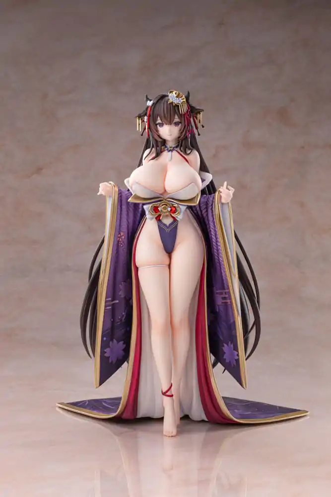 Azur Lane 1/6 Kashino Romellszobor figura Floral Strings Ver. PVC szobor figura 27 cm termékfotó