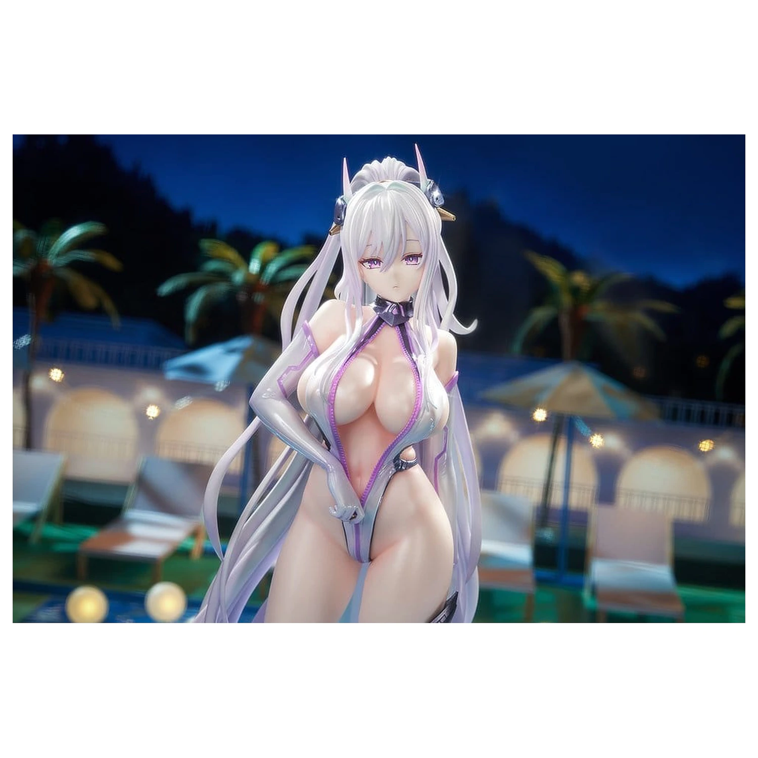 Azur Lane 1/6 Kearsarge Nightpool PVC figura 28 cm termékfotó