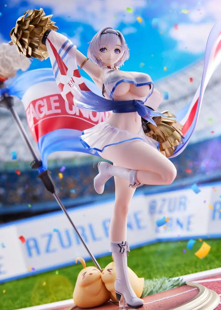 Azur Lane 1/6 Lane Reno Biggest Little Cheerleader Limitált kiadás szobor figura 31 cm termékfotó