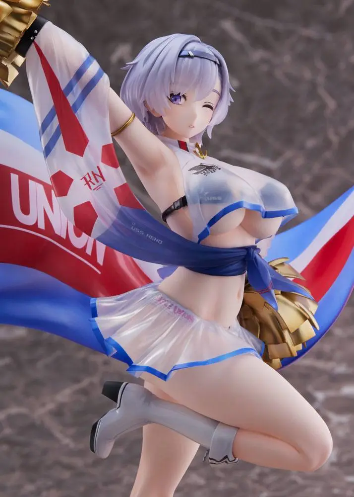 Azur Lane 1/6 Lane Reno Biggest Little Cheerleader Limitált kiadás szobor figura 31 cm termékfotó