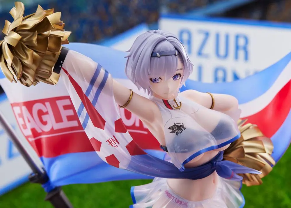 Azur Lane 1/6 Lane Reno Biggest Little Cheerleader Limitált kiadás szobor figura 31 cm termékfotó