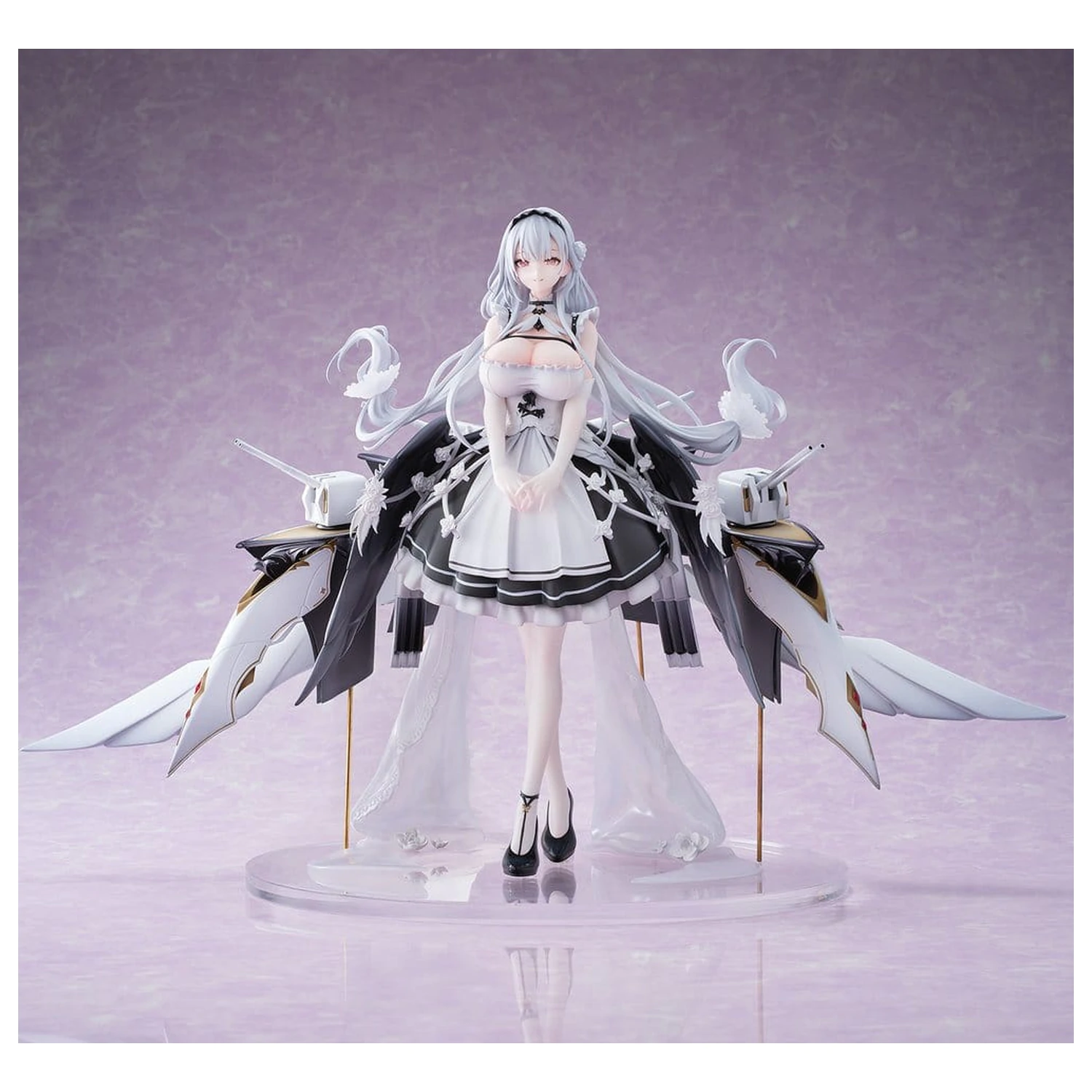 Azur Lane 1/6 Shira Heavy Armament Ver. PVC figura 26 cm termékfotó