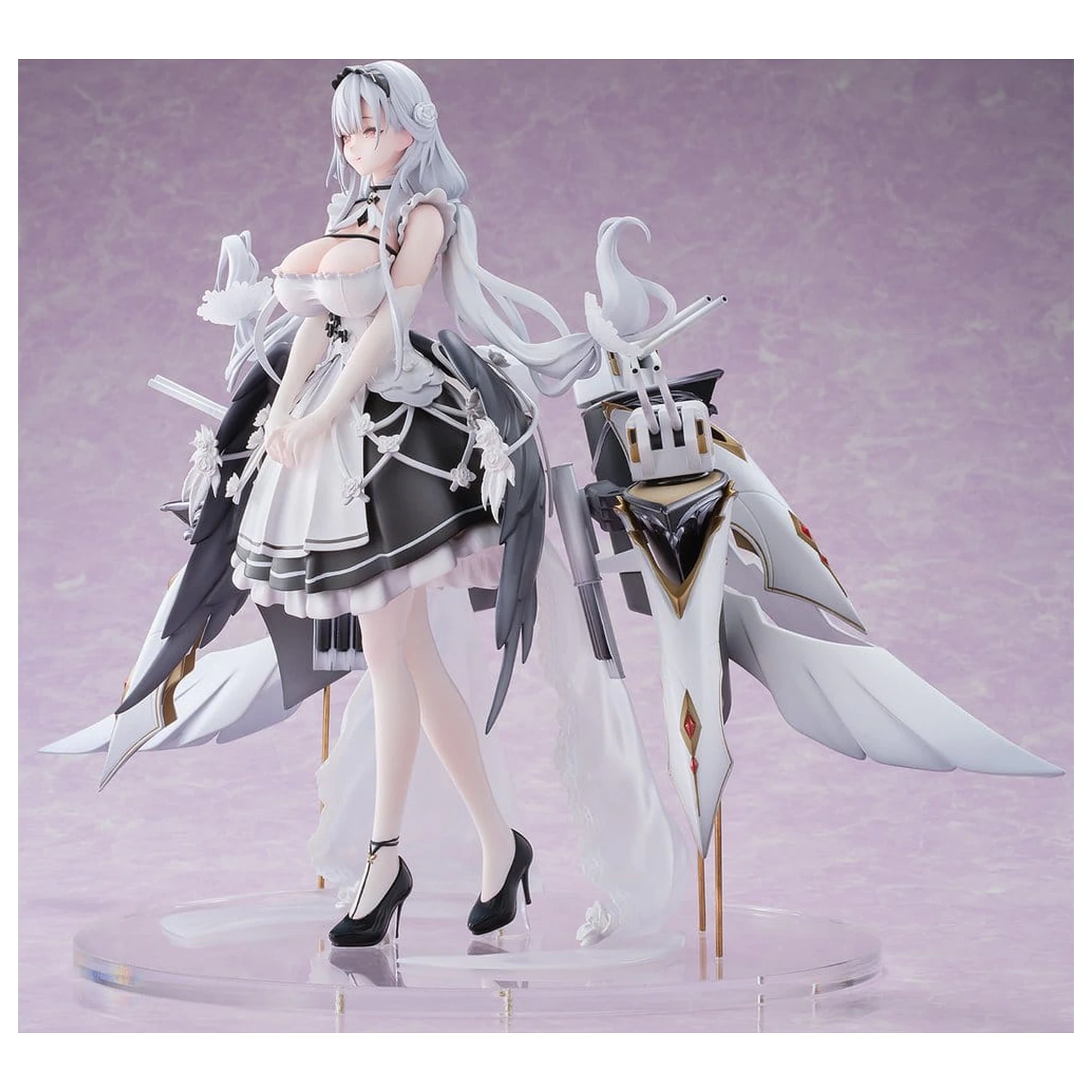 Azur Lane 1/6 Shira Heavy Armament Ver. PVC figura 26 cm termékfotó
