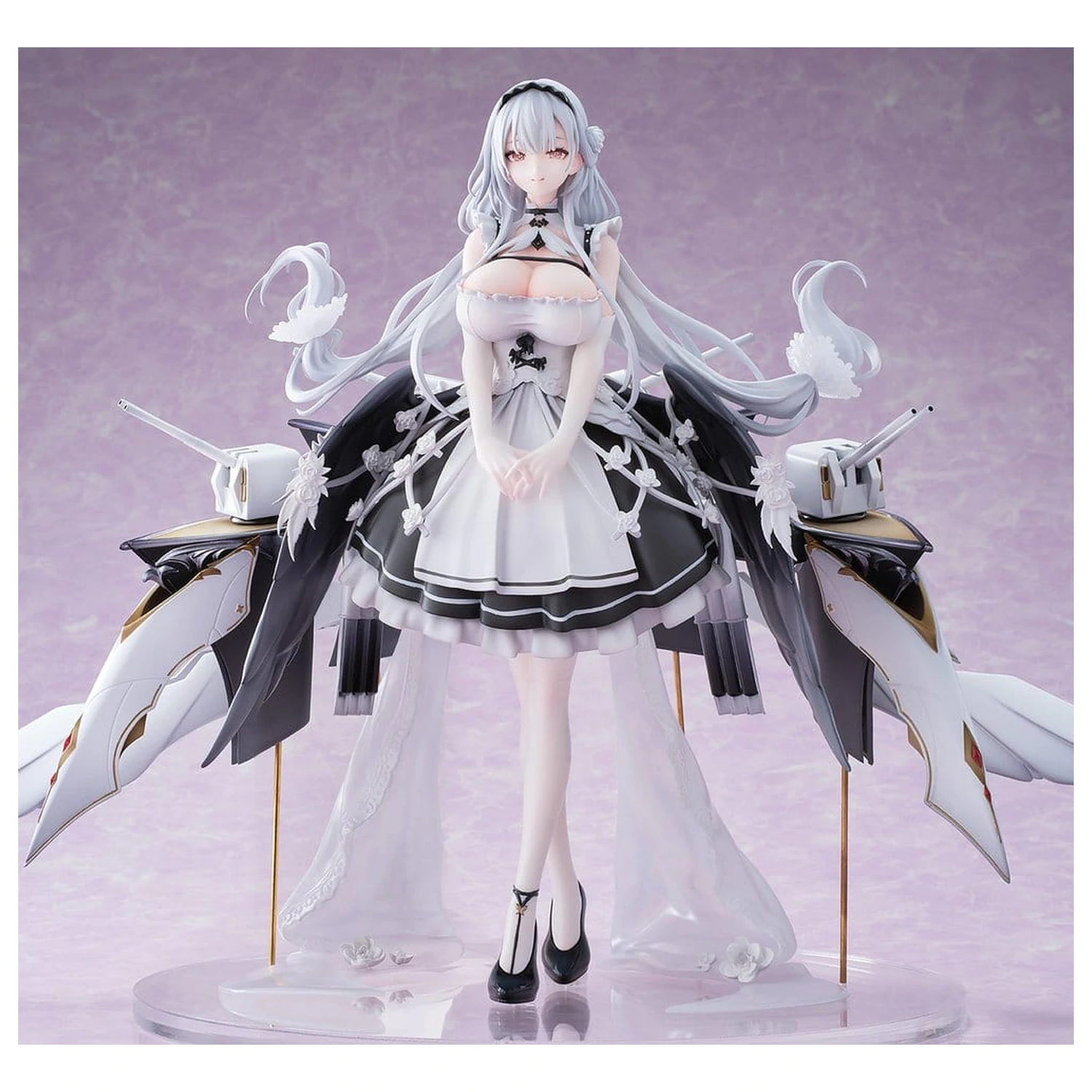 Azur Lane 1/6 Shira Heavy Armament Ver. PVC figura 26 cm termékfotó