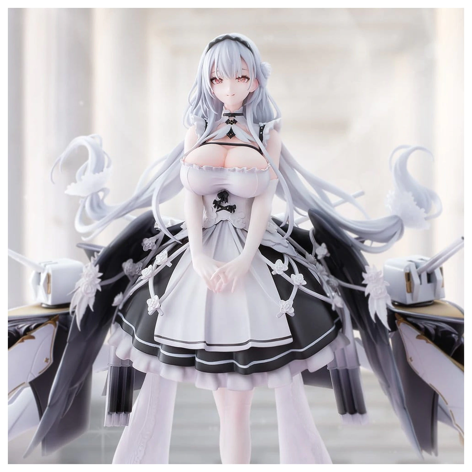 Azur Lane 1/6 Shira Heavy Armament Ver. PVC figura 26 cm termékfotó