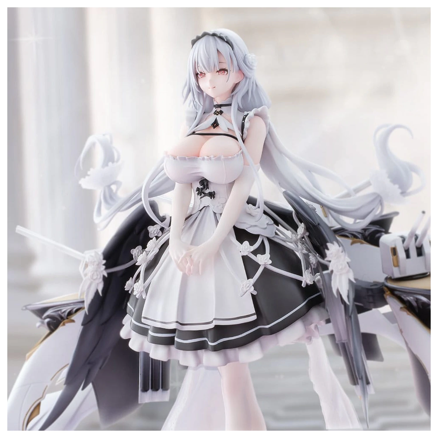 Azur Lane 1/6 Shira Heavy Armament Ver. PVC figura 26 cm termékfotó