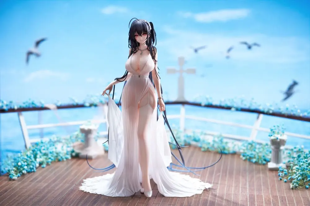 Azur Lane 1/6 Taiho Wedding: Temptation on the Sea Breeze Ver. Standard Edition PVC szobor figura 29 cm termékfotó