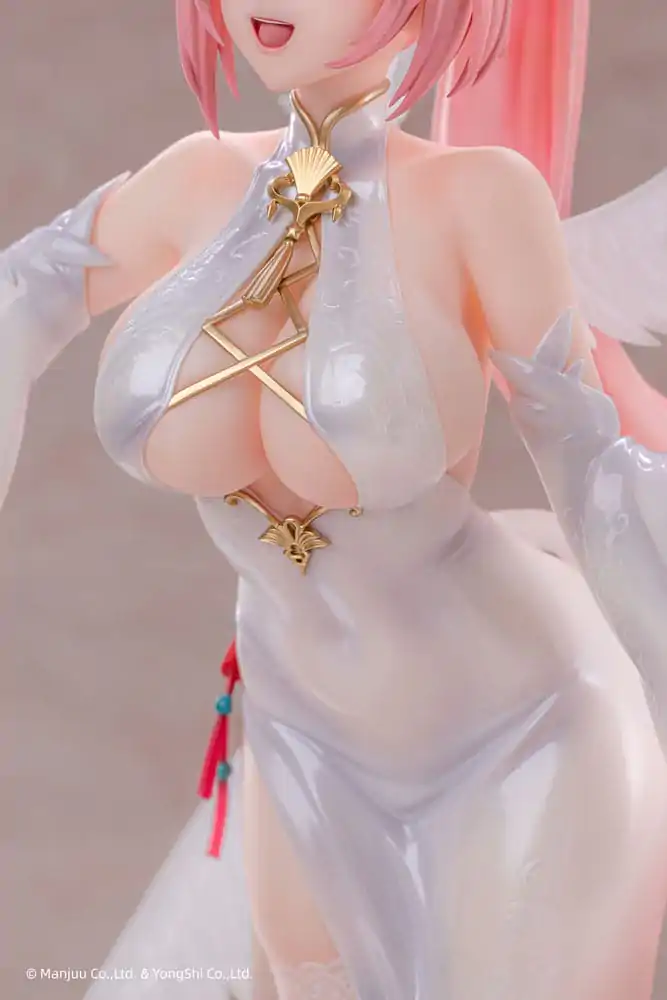 Azur Lane 1/6 Theseus: New Year&#039;s White Plumage Ver. PVC szobor figura 27 cm termékfotó