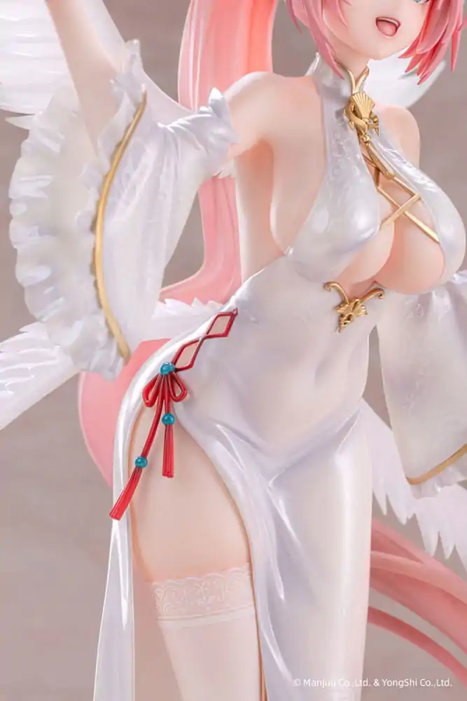 Azur Lane 1/6 Theseus: New Year&#039;s White Plumage Ver. PVC szobor figura 27 cm termékfotó