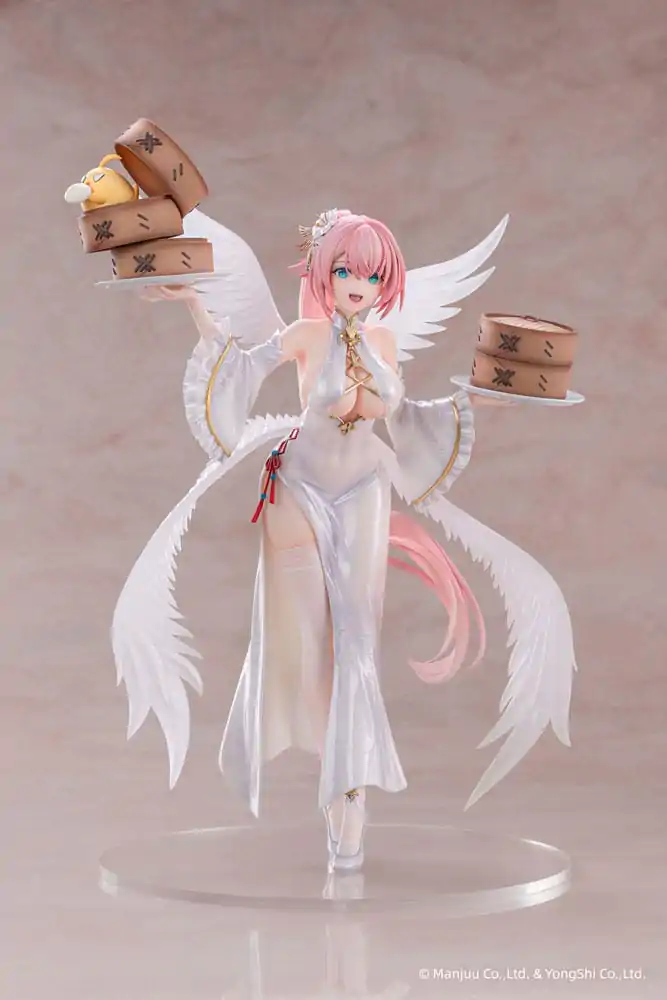 Azur Lane 1/6 Theseus: New Year&#039;s White Plumage Ver. PVC szobor figura 27 cm termékfotó