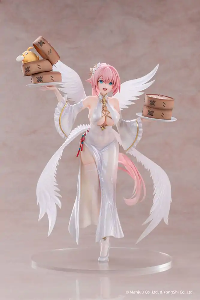 Azur Lane 1/6 Theseus: New Year&#039;s White Plumage Ver. PVC szobor figura 27 cm termékfotó