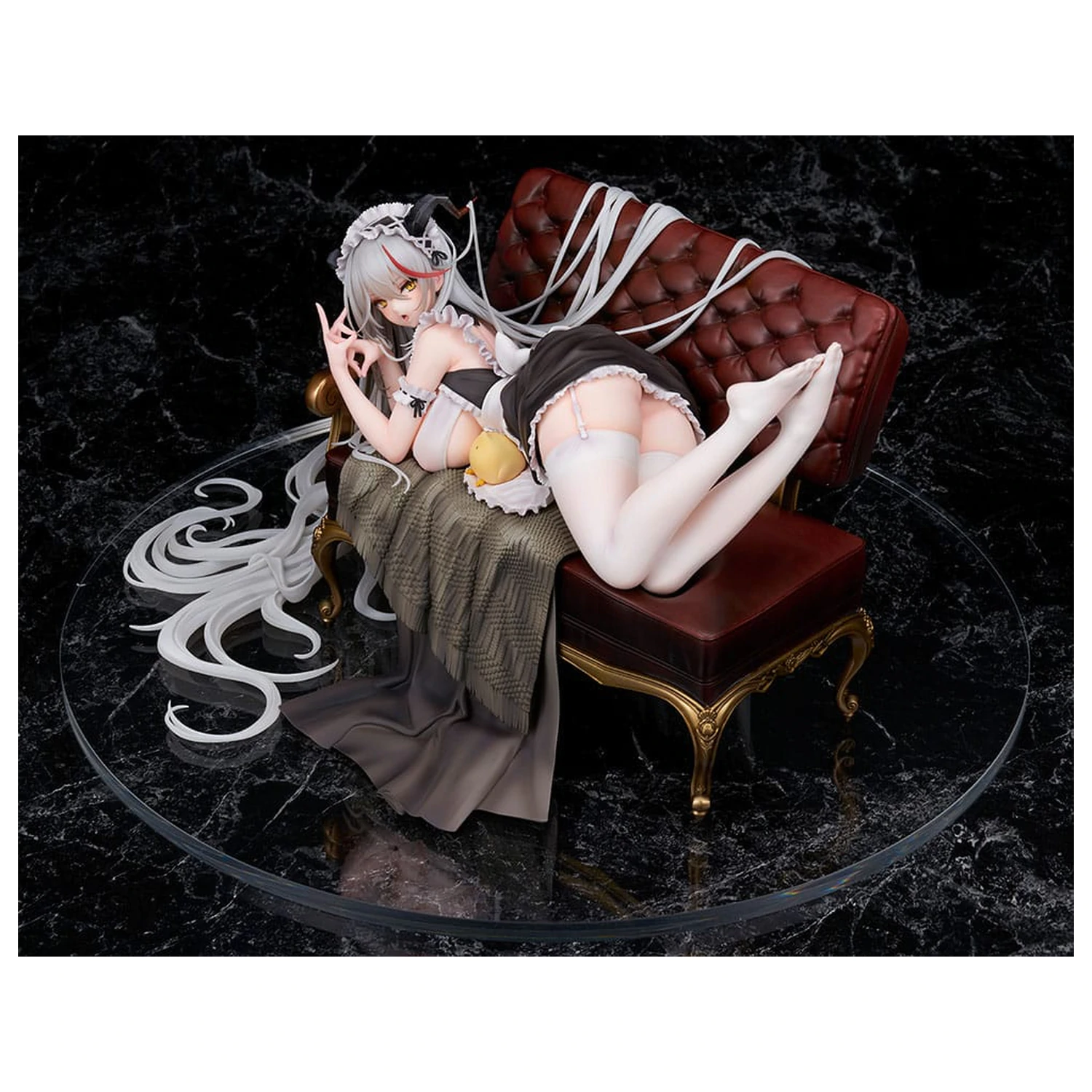 Azur Lane 1/7 Agir Iron Blood's Dragon Maid Ver. PVC szobor figura 29 cm  termékfotó