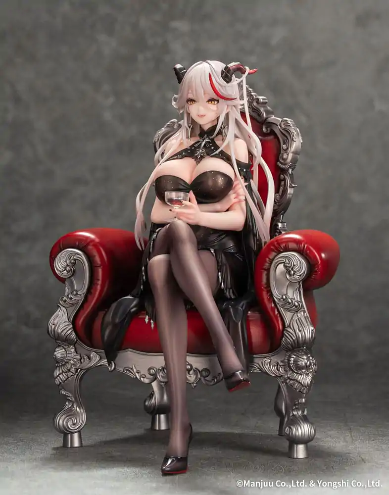 Azur Lane 1/7 Ägir: Rose Ceremony Ver. PVC szobor figura 19 cm termékfotó