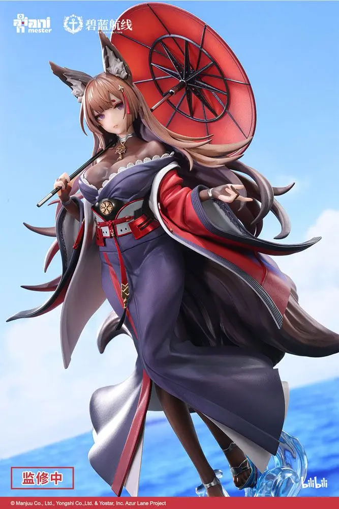 Azur Lane 1/7 Amagi Lightly-armed Ver. szobor figura 29 cm termékfotó