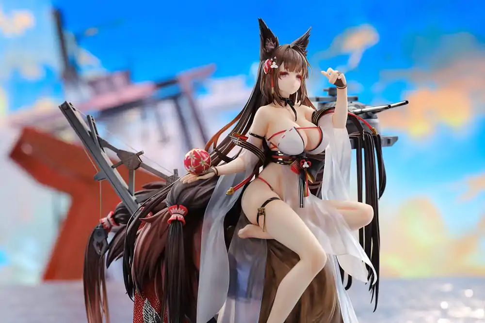 Azur Lane 1/7 Amagi Wending Waters Serene Lotus Ver. PVC szobor figura 25 cm termékfotó