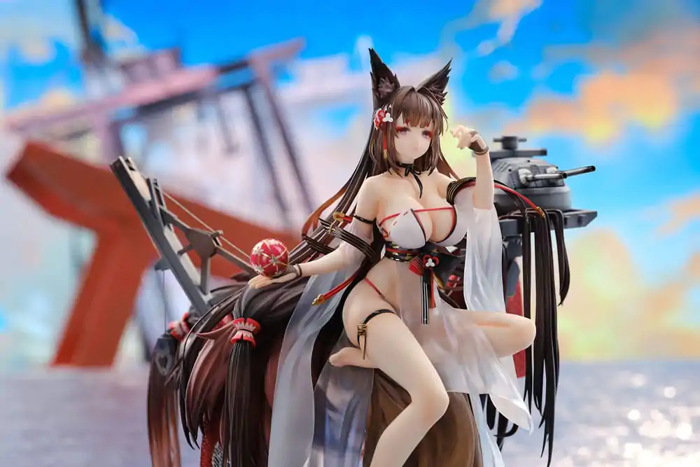 Azur Lane 1/7 Amagi Wending Waters Serene Lotus Ver. PVC szobor figura 25 cm termékfotó