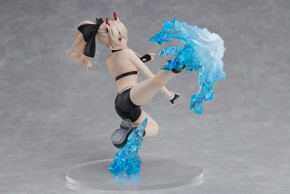 Azur Lane 1/7 Ayanami Dynamic Kick! PVC szobor figura 15 cm termékfotó