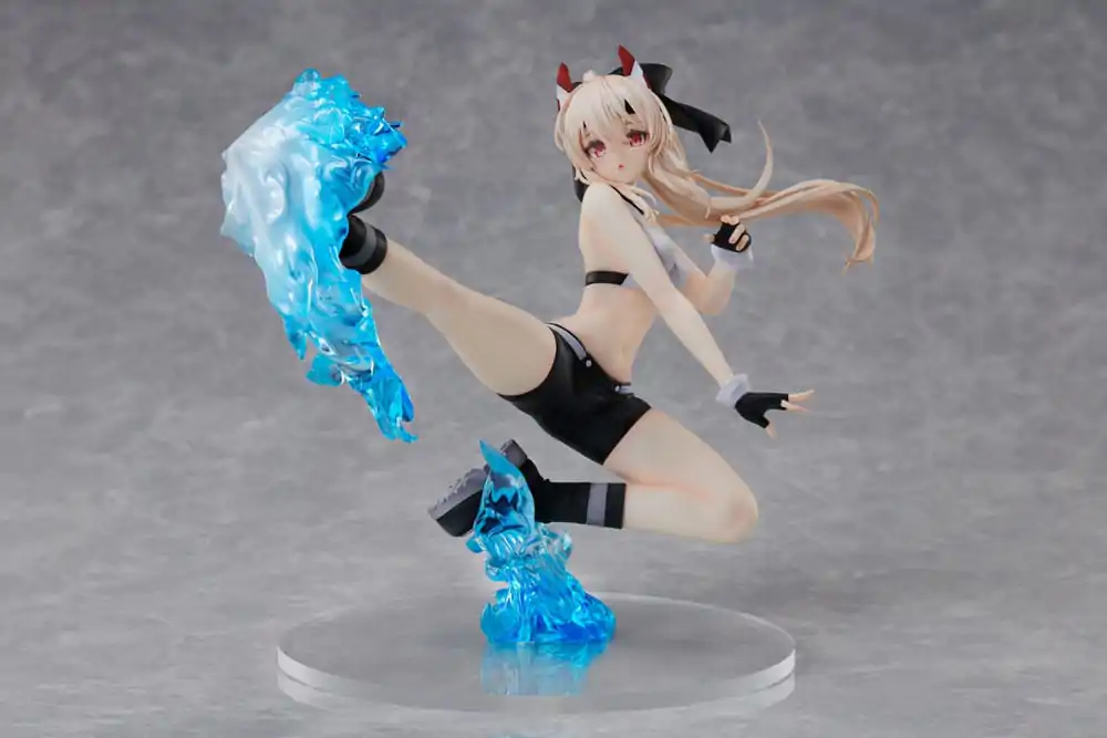 Azur Lane 1/7 Ayanami Dynamic Kick! PVC szobor figura 15 cm termékfotó