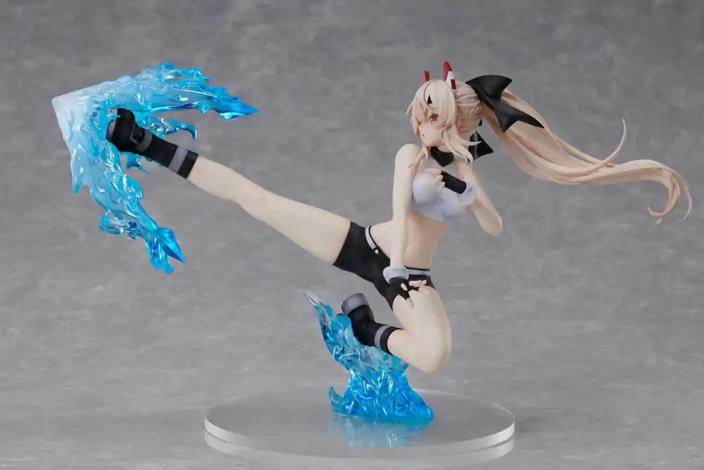 Azur Lane 1/7 Ayanami Dynamic Kick! PVC szobor figura 15 cm termékfotó