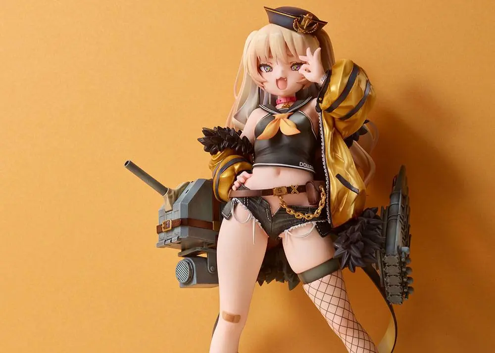 Azur Lane 1/7 Bache Fletcher Class Destroyer Hull Number DD-470 PVC szobor figura 22 cm termékfotó