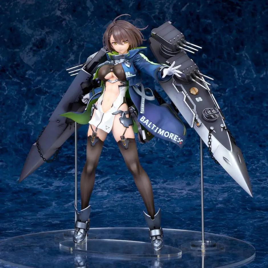 Azur Lane 1/7 Baltimore PVC szobor figura 26 cm termékfotó
