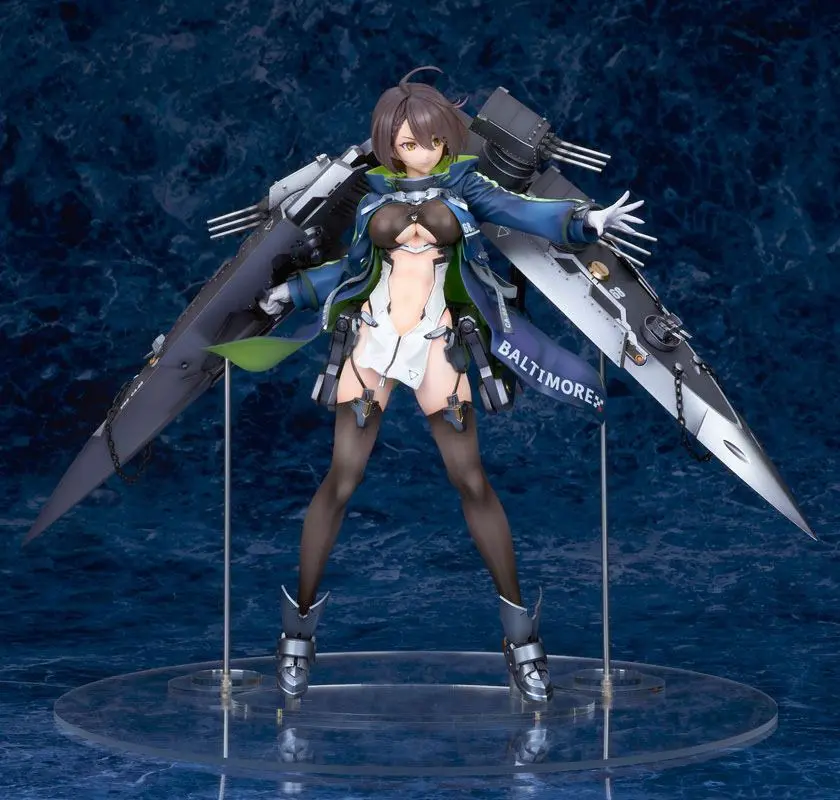 Azur Lane 1/7 Baltimore PVC szobor figura 26 cm termékfotó