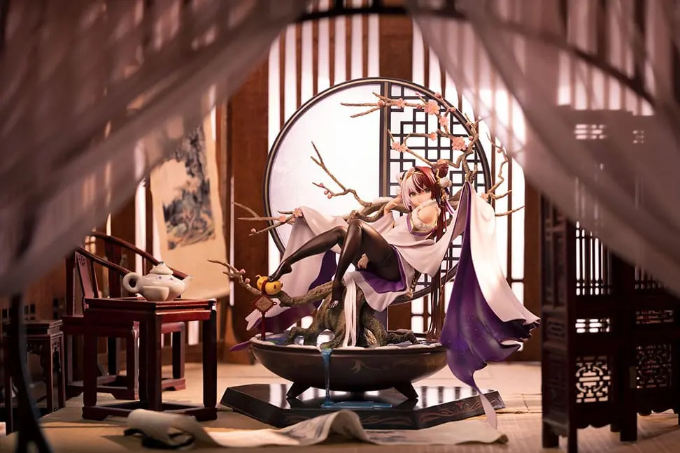 Azur Lane 1/7 Chao Ho Plum Blossom's Illumination Ver. PVC szobor figura 28 cm termékfotó