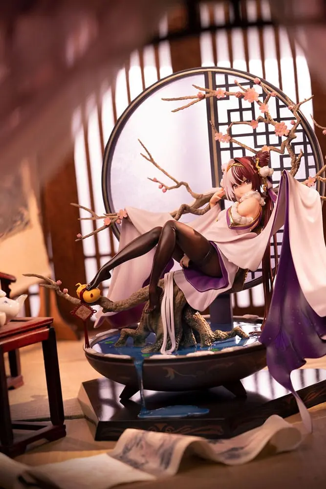 Azur Lane 1/7 Chao Ho Plum Blossom's Illumination Ver. PVC szobor figura 28 cm termékfotó