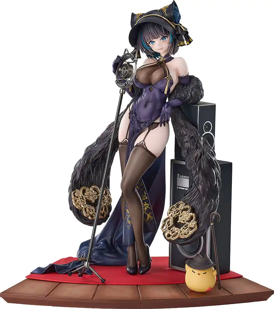 Azur Lane 1/7 Cheshire: Cait Sith Crooner Ver. szobor figura 24 cm termékfotó