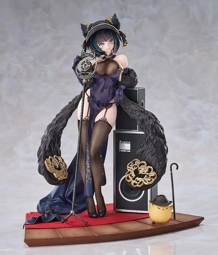 Azur Lane 1/7 Cheshire: Cait Sith Crooner Ver. szobor figura 24 cm termékfotó