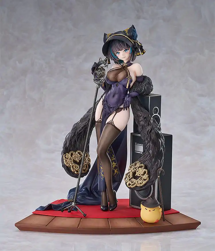 Azur Lane 1/7 Cheshire: Cait Sith Crooner Ver. szobor figura 24 cm termékfotó