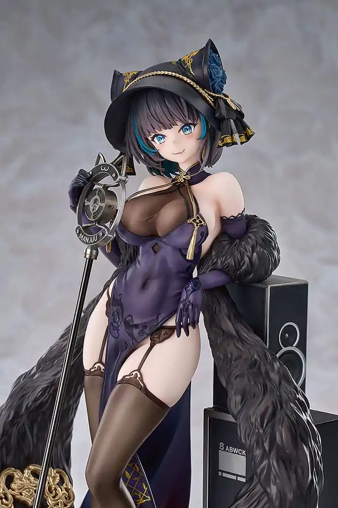 Azur Lane 1/7 Cheshire: Cait Sith Crooner Ver. szobor figura 24 cm termékfotó