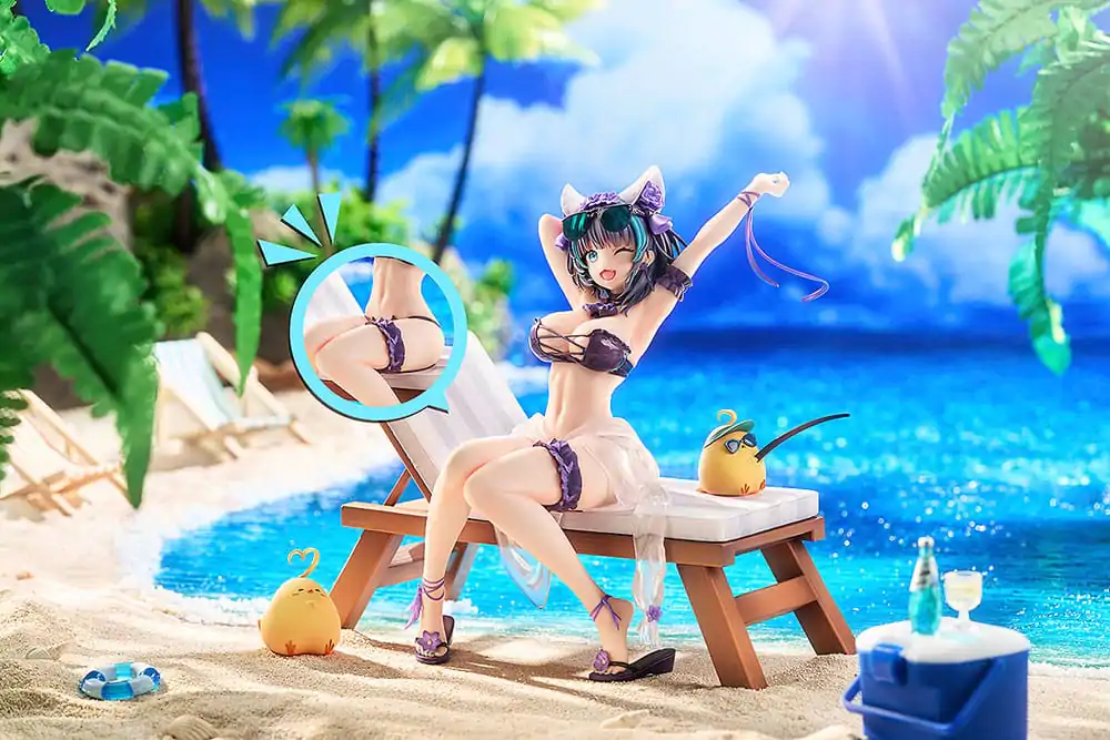 Azur Lane 1/7 Cheshire: Summery Date! szobor figura 18 cm termékfotó