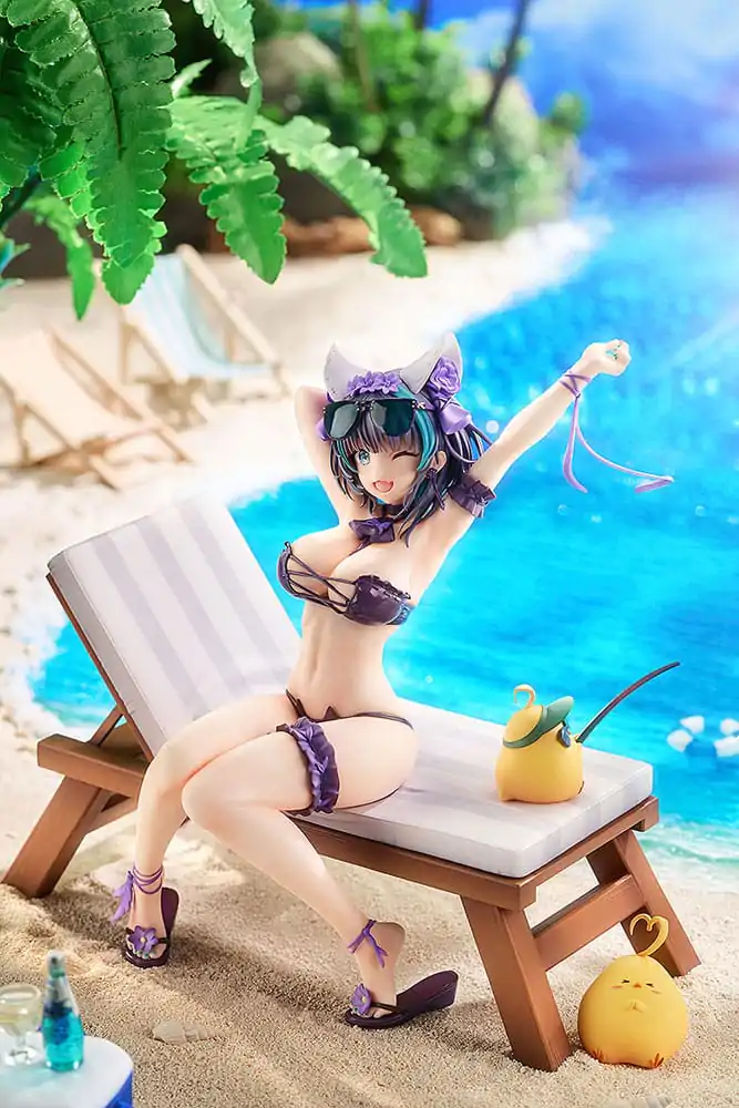 Azur Lane 1/7 Cheshire: Summery Date! szobor figura 18 cm termékfotó