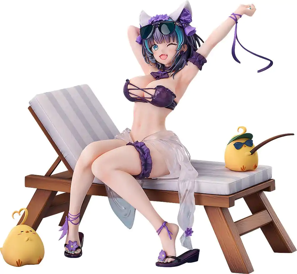 Azur Lane 1/7 Cheshire: Summery Date! szobor figura 18 cm termékfotó