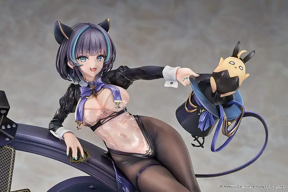 Azur Lane 1/7 Cheshire: The Cat in the Magic Hat szobor figura 21 cm      termékfotó