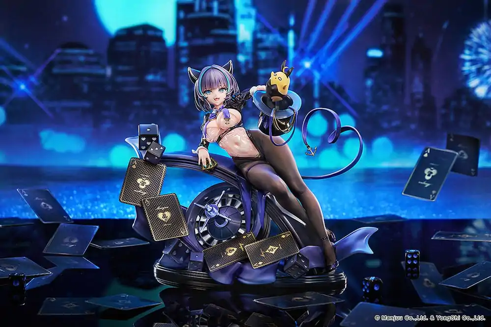 Azur Lane 1/7 Cheshire: The Cat in the Magic Hat szobor figura 21 cm      termékfotó