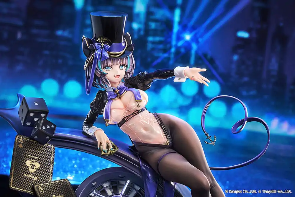 Azur Lane 1/7 Cheshire: The Cat in the Magic Hat szobor figura 21 cm      termékfotó