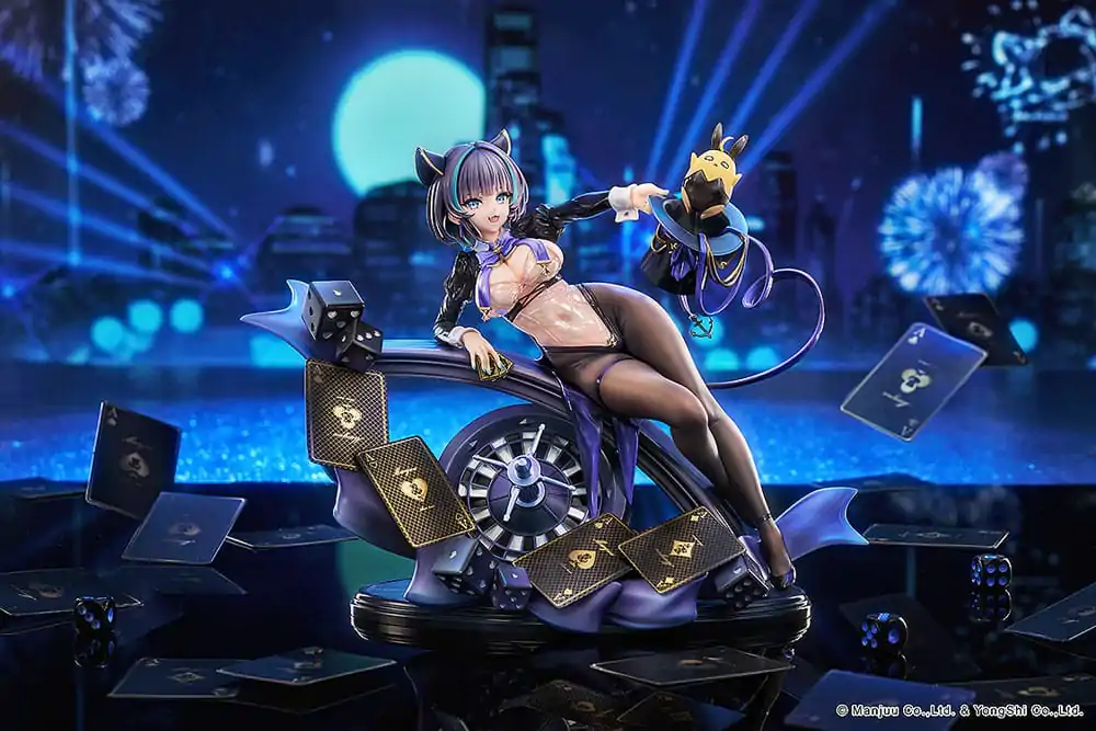 Azur Lane 1/7 Cheshire: The Cat in the Magic Hat szobor figura 21 cm      termékfotó