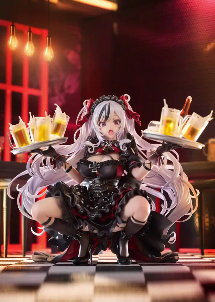 Azur Lane 1/7 Elbe: Time to Show Off AmiAmi PVC szobor figura Limitált kiadás 16 cm termékfotó