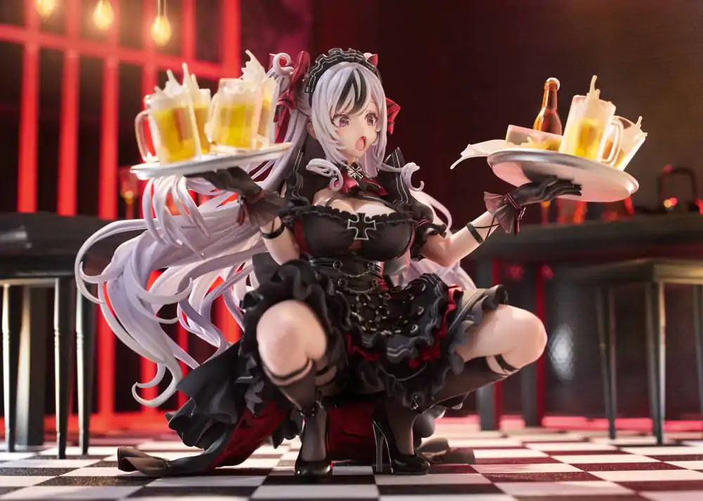 Azur Lane 1/7 Elbe: Time to Show Off AmiAmi PVC szobor figura Limitált kiadás 16 cm termékfotó