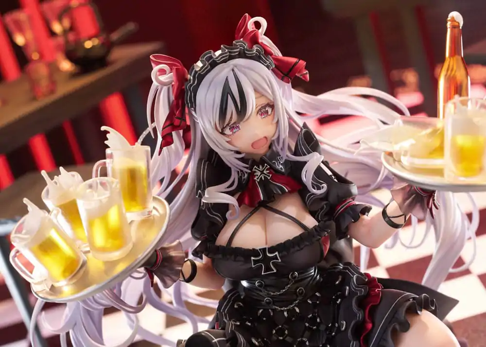 Azur Lane 1/7 Elbe: Time to Show Off AmiAmi PVC szobor figura Limitált kiadás 16 cm termékfotó