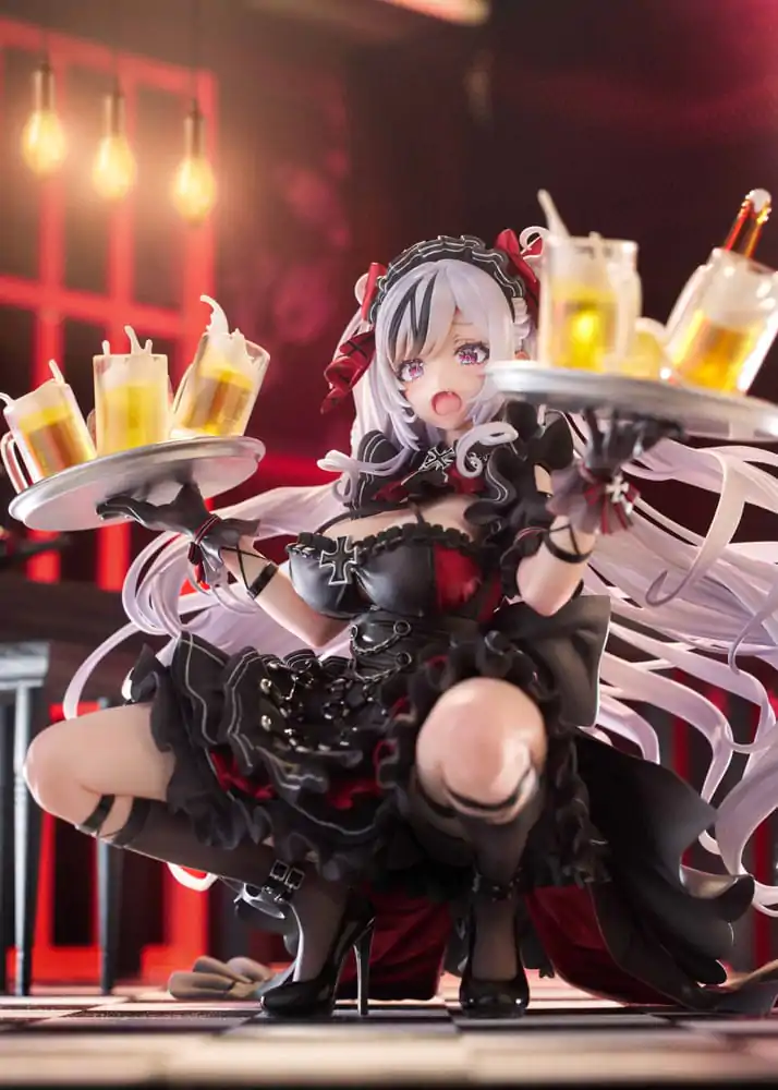 Azur Lane 1/7 Elbe: Time to Show Off AmiAmi PVC szobor figura Limitált kiadás 16 cm termékfotó