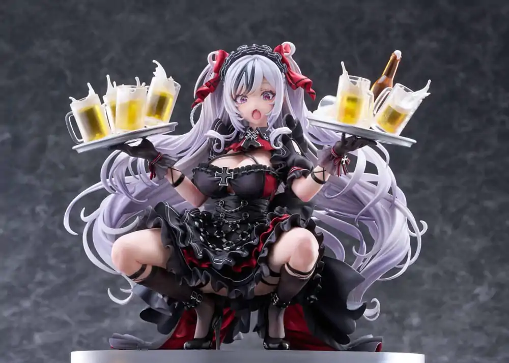 Azur Lane 1/7 Elbe: Time to Show Off AmiAmi PVC szobor figura Limitált kiadás 16 cm termékfotó