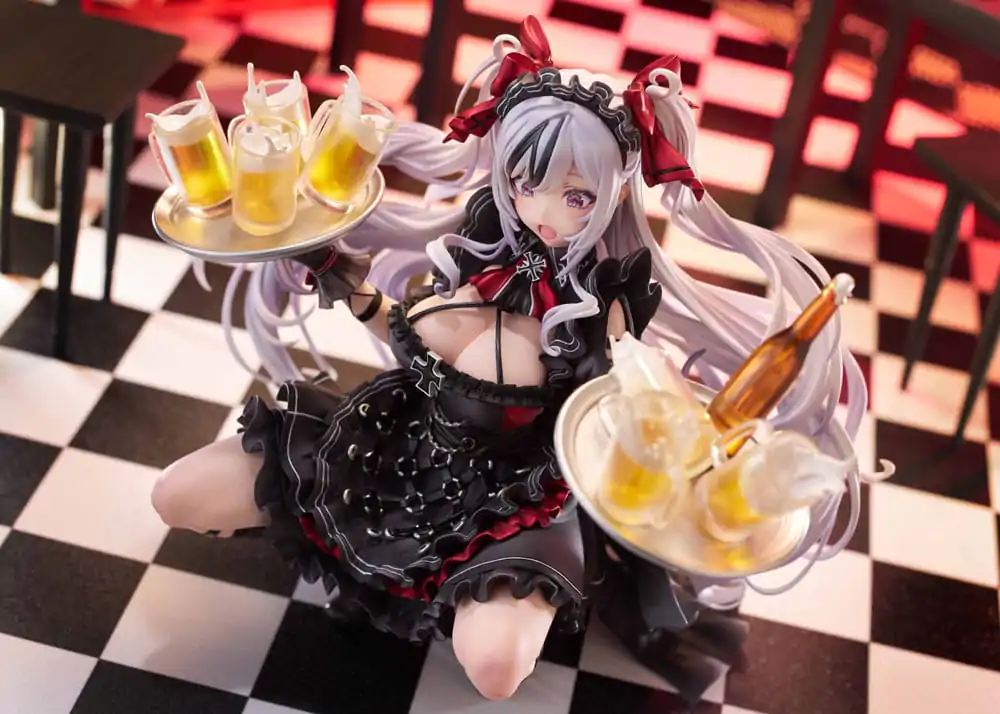 Azur Lane 1/7 Elbe: Time to Show Off AmiAmi PVC szobor figura Limitált kiadás 16 cm termékfotó