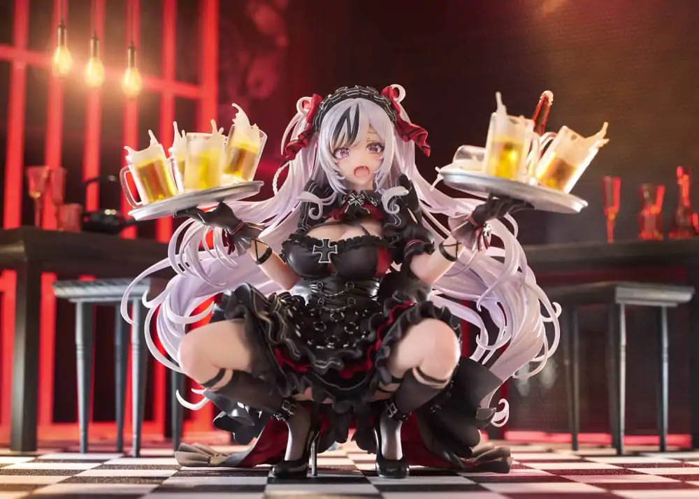 Azur Lane 1/7 Elbe: Time to Show Off AmiAmi PVC szobor figura Limitált kiadás 16 cm termékfotó