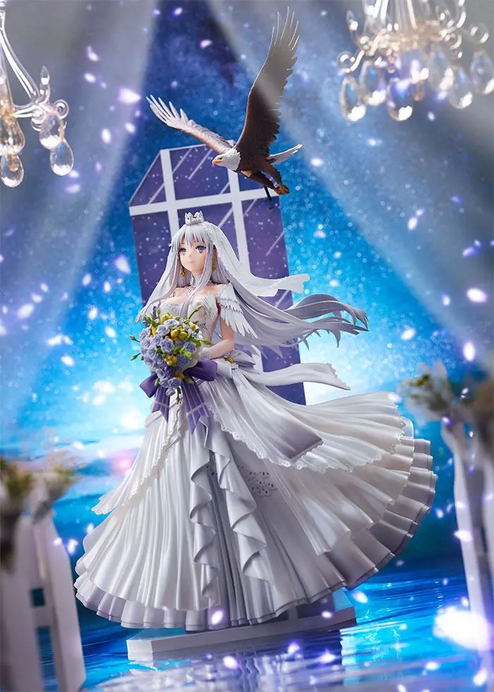 Azur Lane 1/7 Enterprise Marry Star Ver. Limitált kiadás PVC szobor figura 23 cm termékfotó