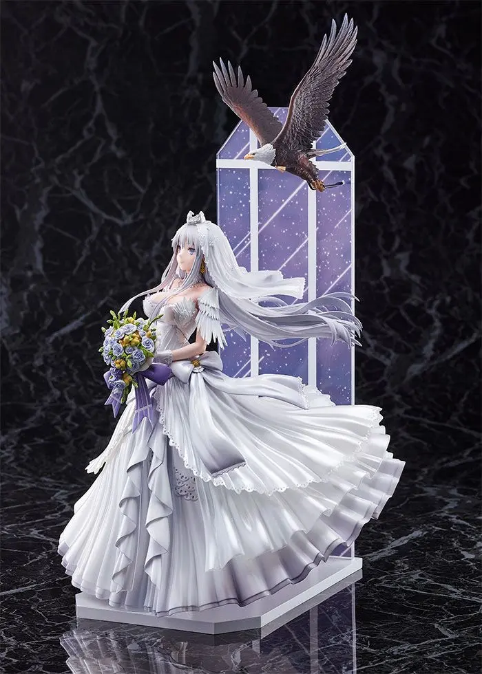 Azur Lane 1/7 Enterprise Marry Star Ver. Limitált kiadás PVC szobor figura 23 cm termékfotó