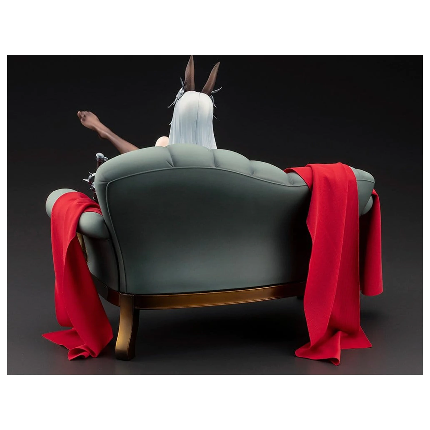 Azur Lane 1/7 Fritz Rumey Schwarzes Kaninchen Ver. PVC szobor figura 23 cm termékfotó