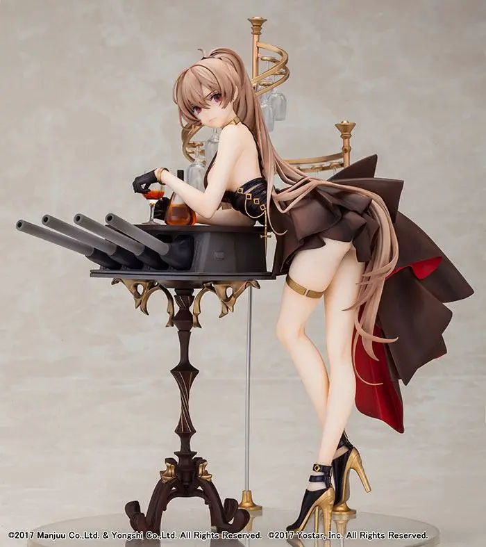 Azur Lane 1/7 Jean Bart Dress Ver. PVC szobor figura 26 cm termékfotó